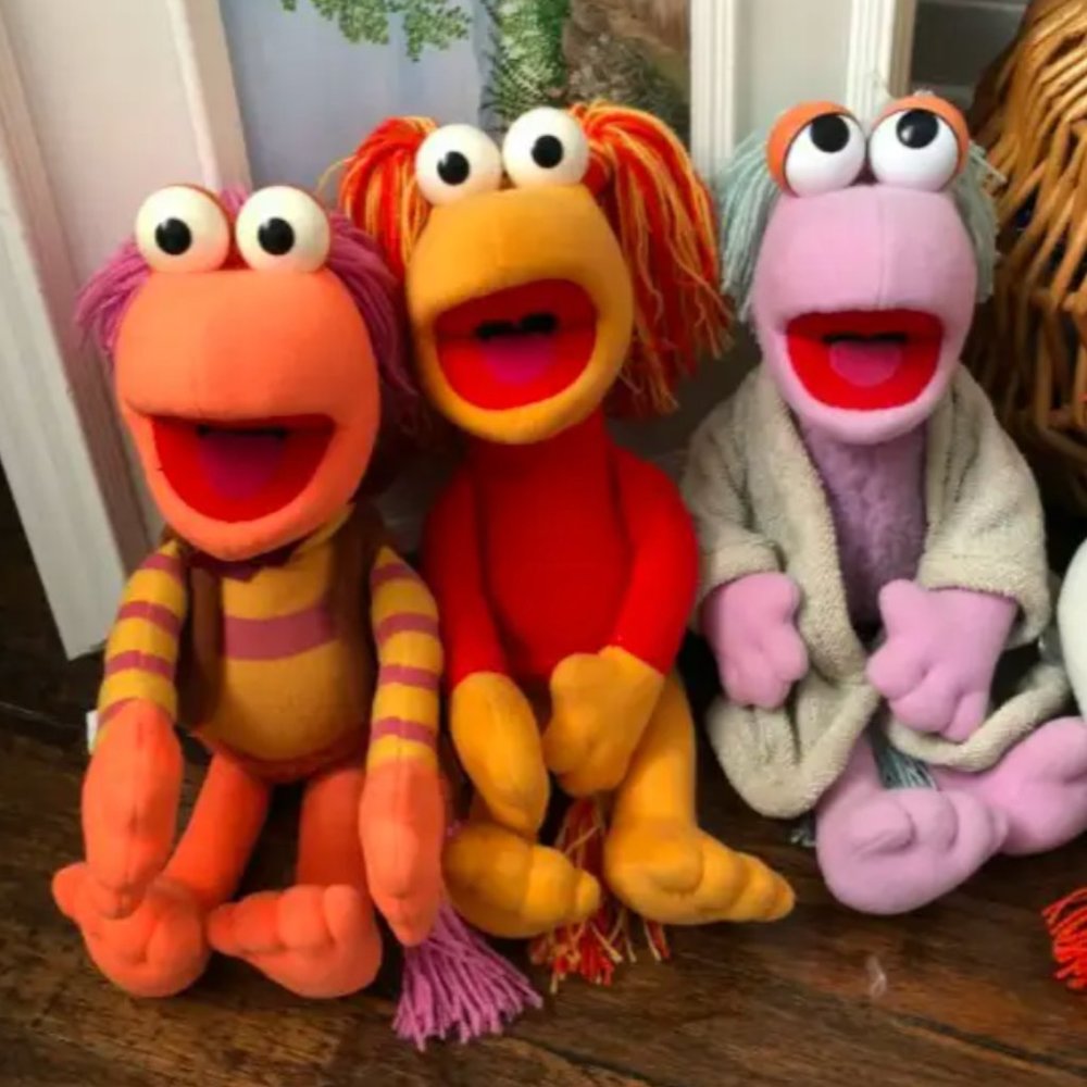 RARE Vintage 1985 Fraggle Rock of the Muppets creator  Jim Henson Plush Softie - Picture 2 of 6